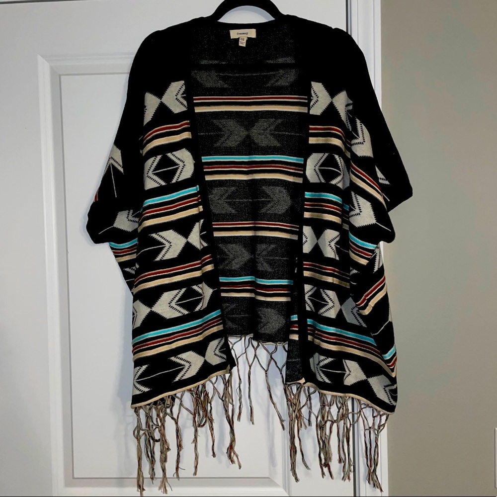 Sweater poncho